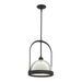 Hubbardton Forge - 187462-SKT-MULT-10-85 - One Light Mini Pendant - Atlas - Black