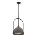 Hubbardton Forge - 187462-SKT-MULT-14-07 - One Light Mini Pendant - Atlas - Oil Rubbed Bronze