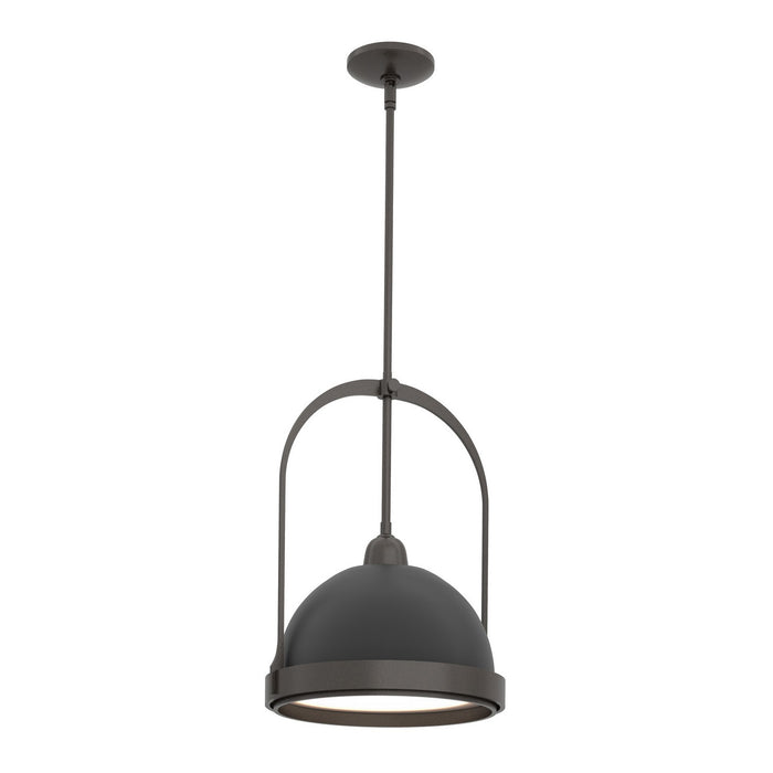 Hubbardton Forge - 187462-SKT-MULT-14-10 - One Light Mini Pendant - Atlas - Oil Rubbed Bronze