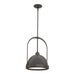 Hubbardton Forge - 187462-SKT-MULT-14-14 - One Light Mini Pendant - Atlas - Oil Rubbed Bronze