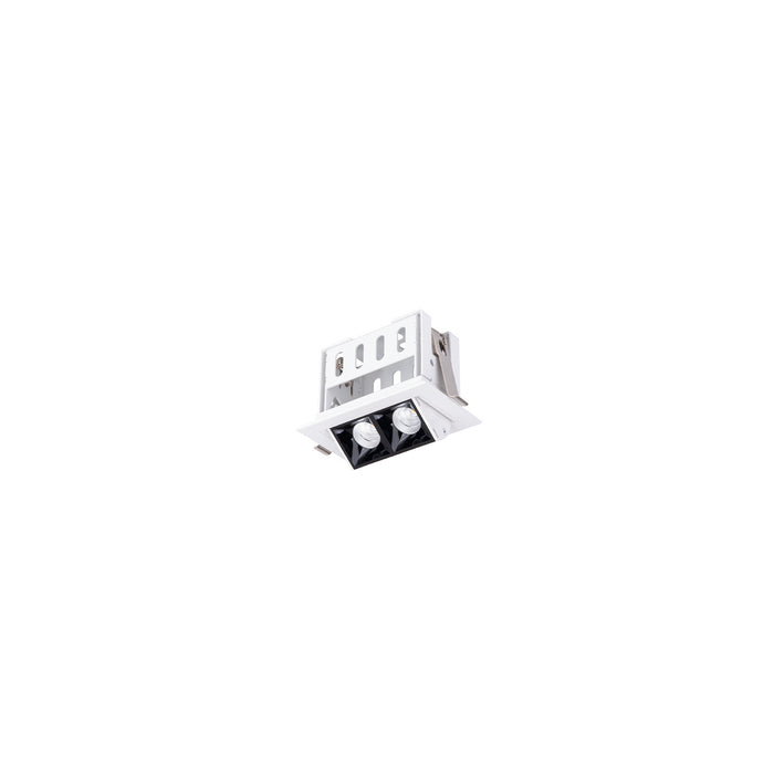 W.A.C. Lighting - R1GAT02-F935-BKWT - LED Adjustable Trim - Multi Stealth - Black/White