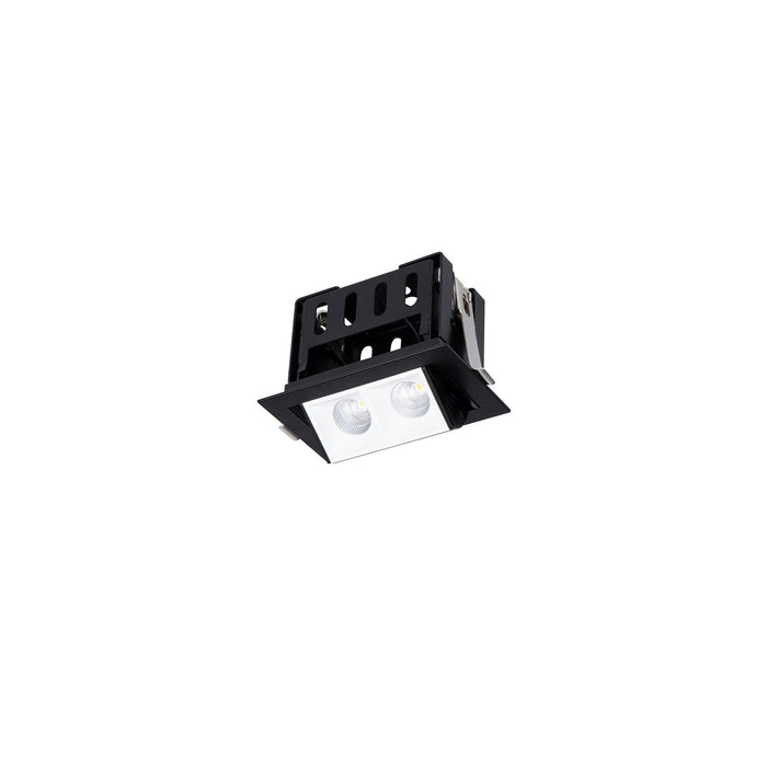 W.A.C. Lighting - R1GAT02-F940-WTBK - LED Adjustable Trim - Multi Stealth - White/Black