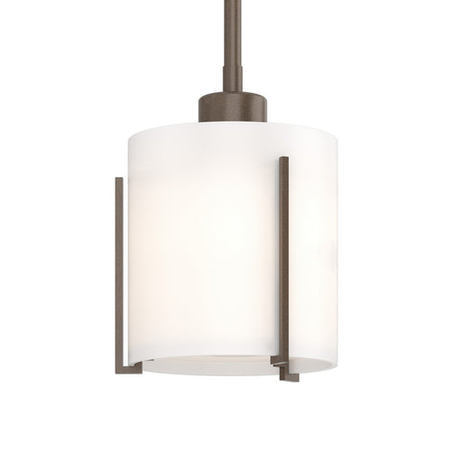 Exos Glass One Light Mini Pendant Bronze