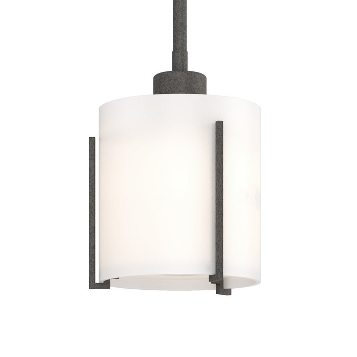 Hubbardton Forge - 187650-SKT-MULT-20-GG0140 - One Light Mini Pendant - Exos Glass - Natural Iron