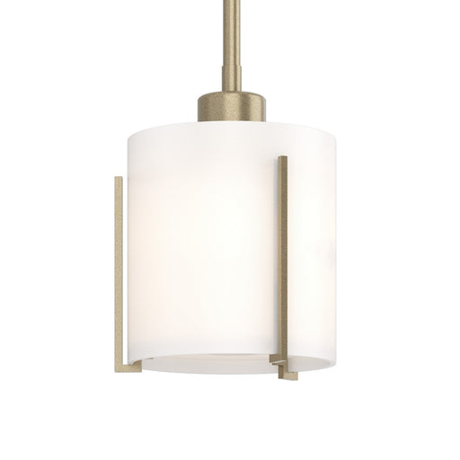 Exos Glass One Light Mini Pendant Soft Gold