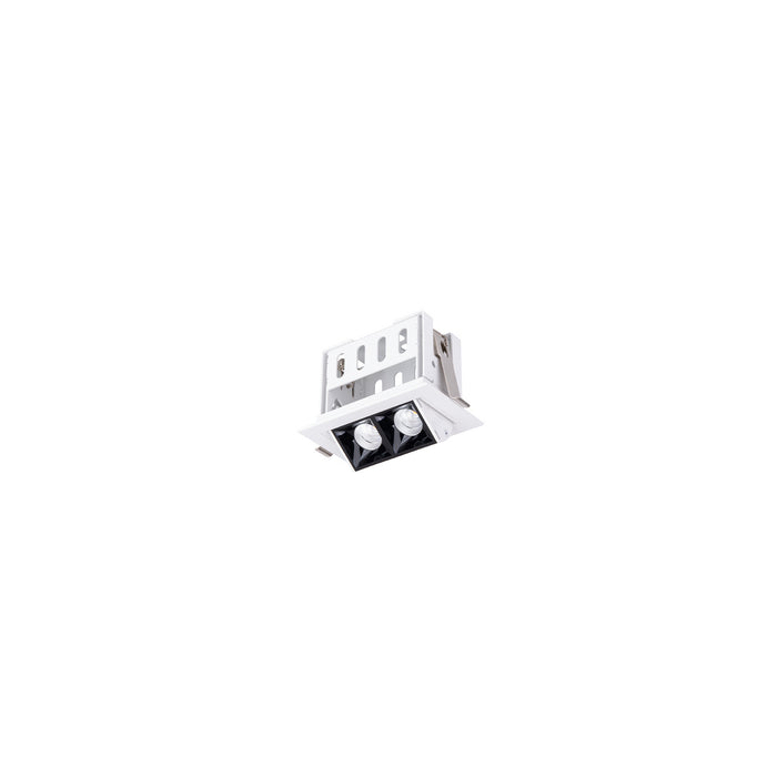 W.A.C. Lighting - R1GAT02-S935-BKWT - LED Adjustable Trim - Multi Stealth - Black/White