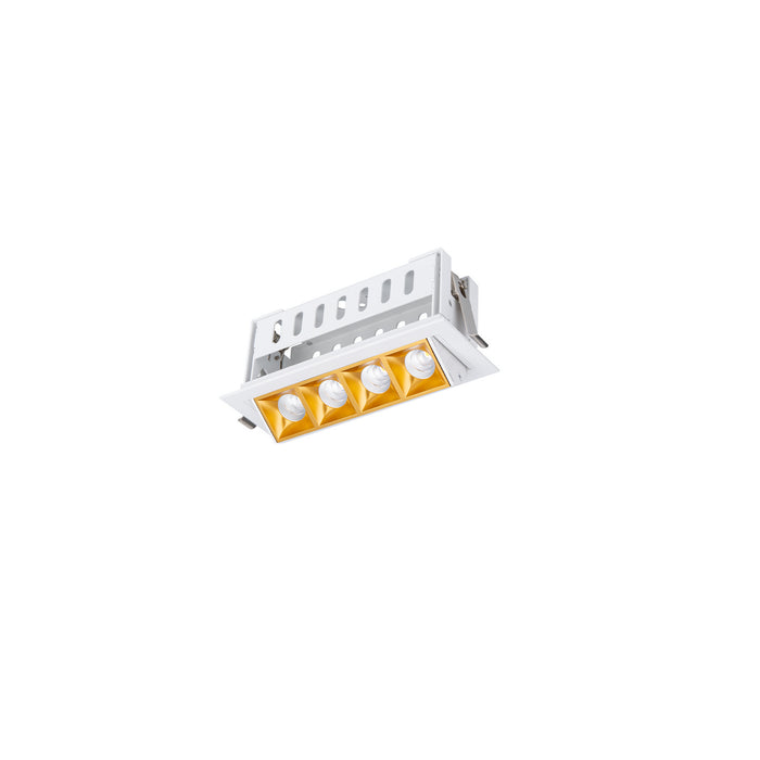 W.A.C. Lighting - R1GAT04-F927-GLWT - LED Adjustable Trim - Multi Stealth - Gold/White