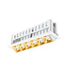 W.A.C. Lighting - R1GAT06-F940-GLWT - LED Adjustable Trim - Multi Stealth - Gold/White