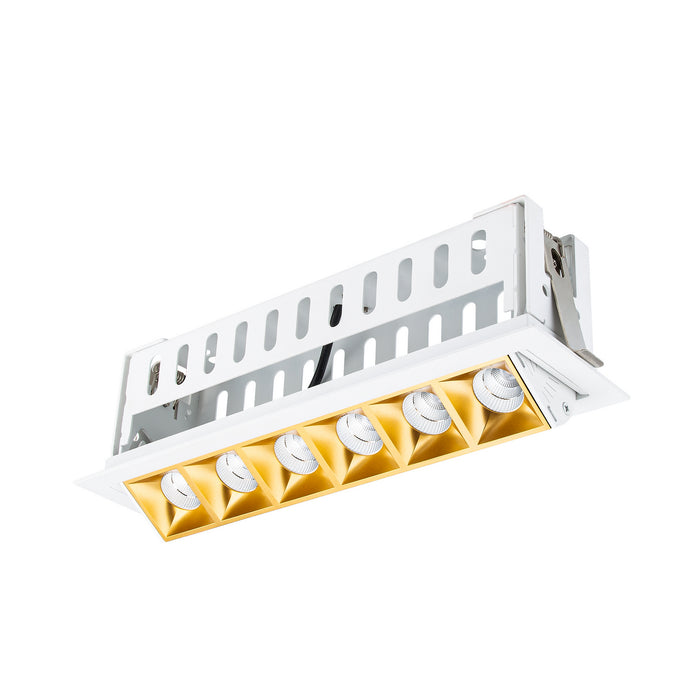 W.A.C. Lighting - R1GAT06-N935-GLWT - LED Adjustable Trim - Multi Stealth - Gold/White