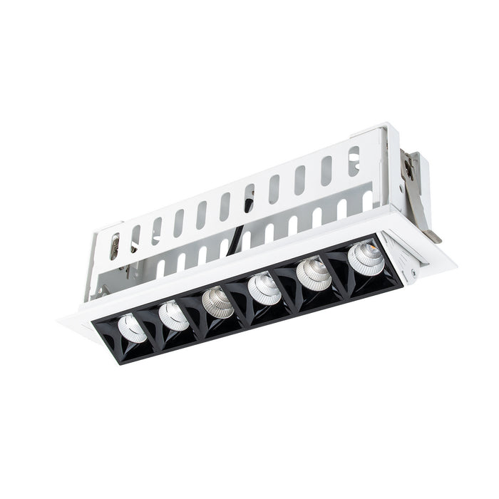 W.A.C. Lighting - R1GAT06-S935-BKWT - LED Adjustable Trim - Multi Stealth - Black/White