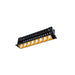 W.A.C. Lighting - R1GAT08-F927-GLBK - LED Adjustable Trim - Multi Stealth - Gold/Black