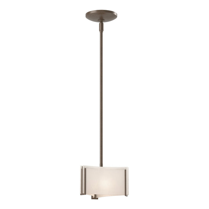 Hubbardton Forge - 188100-SKT-MULT-05-BB0156 - One Light Mini Pendant - Exos Glass - Bronze