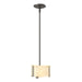 Hubbardton Forge - 188100-SKT-MULT-14-AA0156 - One Light Mini Pendant - Exos Glass - Oil Rubbed Bronze