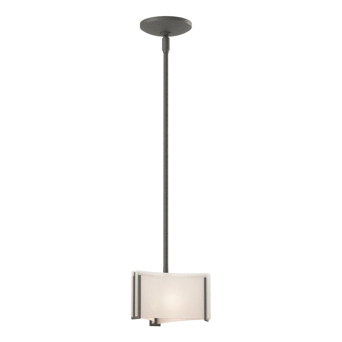 Hubbardton Forge - 188100-SKT-MULT-20-BB0156 - One Light Mini Pendant - Exos Glass - Natural Iron