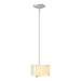 Hubbardton Forge - 188100-SKT-MULT-82-AA0156 - One Light Mini Pendant - Exos Glass - Vintage Platinum