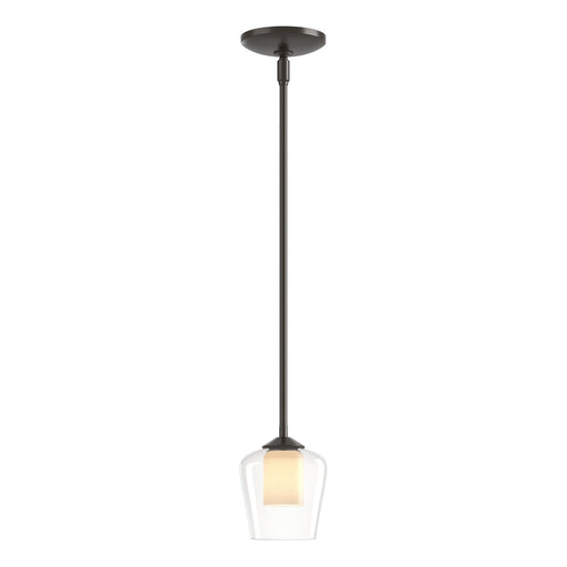 Simple Lines One Light Mini Pendant Oil Rubbed Bronze