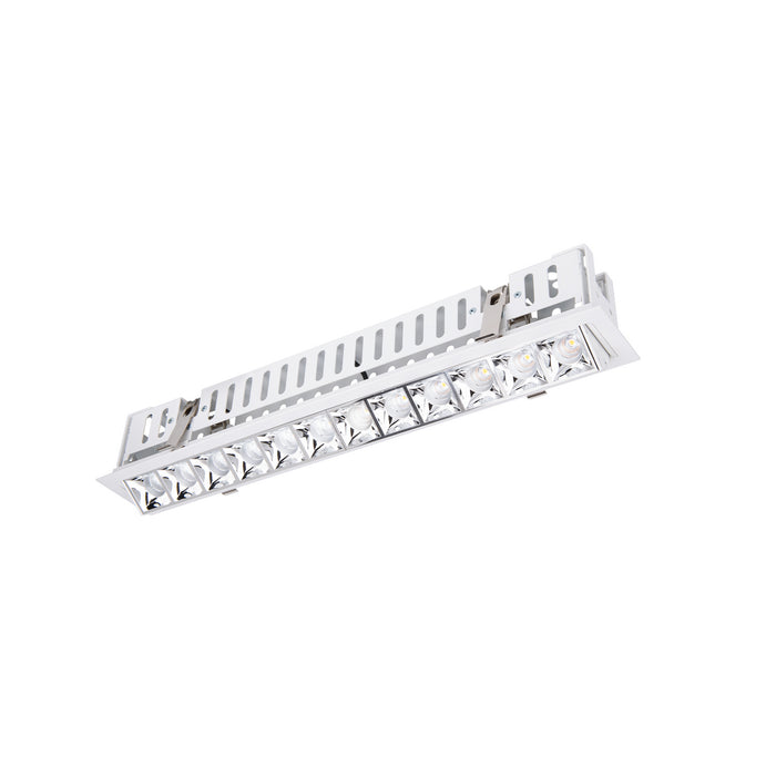 W.A.C. Lighting - R1GAT12-N930-CHWT - LED Adjustable Trim - Multi Stealth - Chrome/White