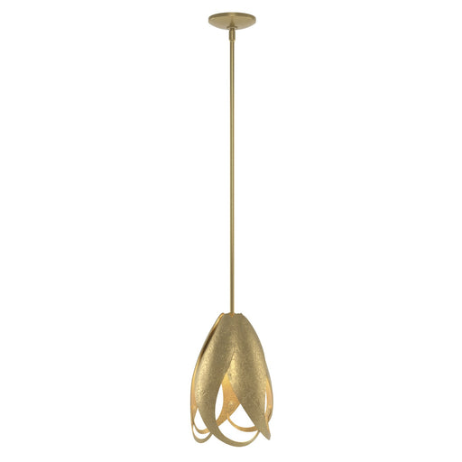 Pental One Light Mini Pendant Modern Brass