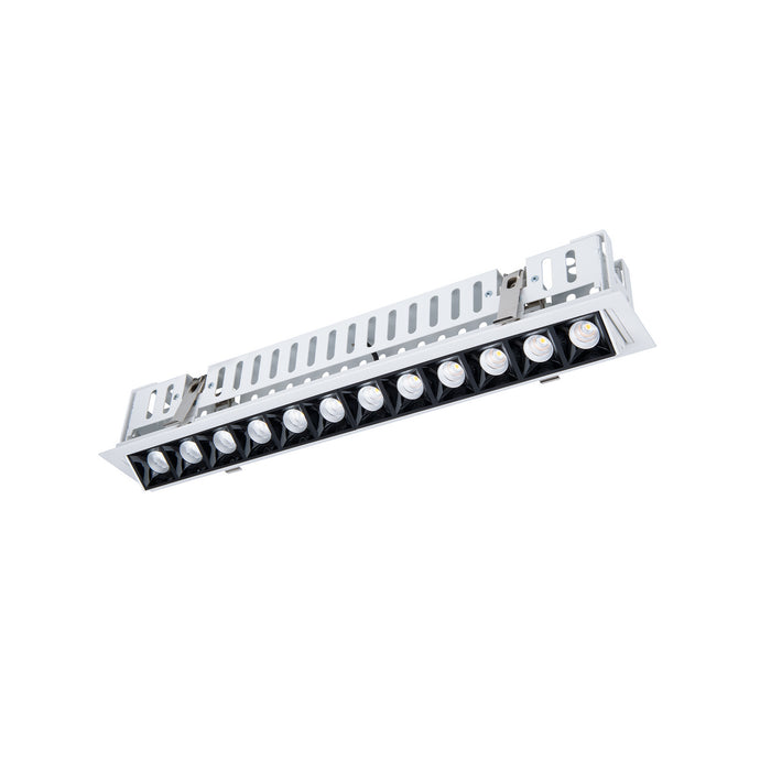 W.A.C. Lighting - R1GAT12-N940-BKWT - LED Adjustable Trim - Multi Stealth - Black/White