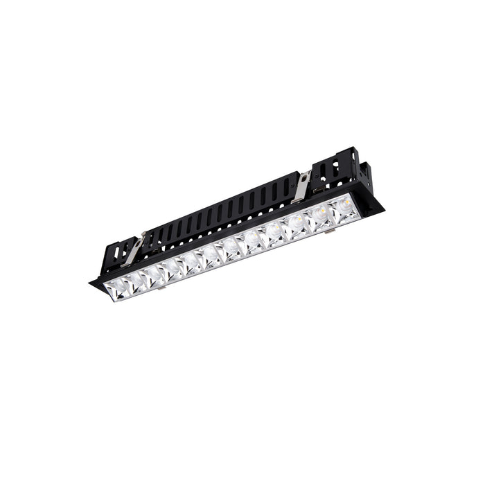 W.A.C. Lighting - R1GAT12-S927-CHBK - LED Adjustable Trim - Multi Stealth - Chrome/Black