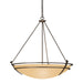 Hubbardton Forge - 194431-SKT-05-SS0170 - Three Light Chandelier - Tryne - Bronze