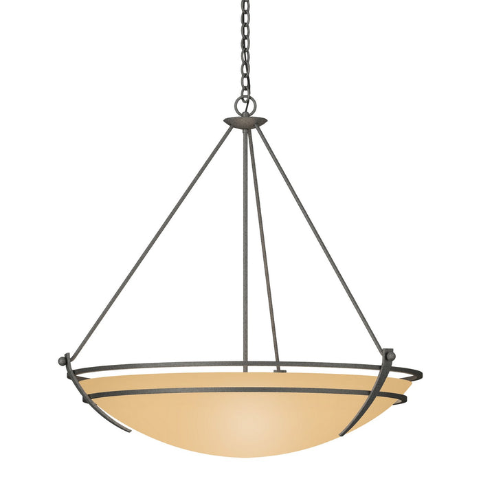 Hubbardton Forge - 194431-SKT-20-SS0170 - Three Light Chandelier - Tryne - Natural Iron