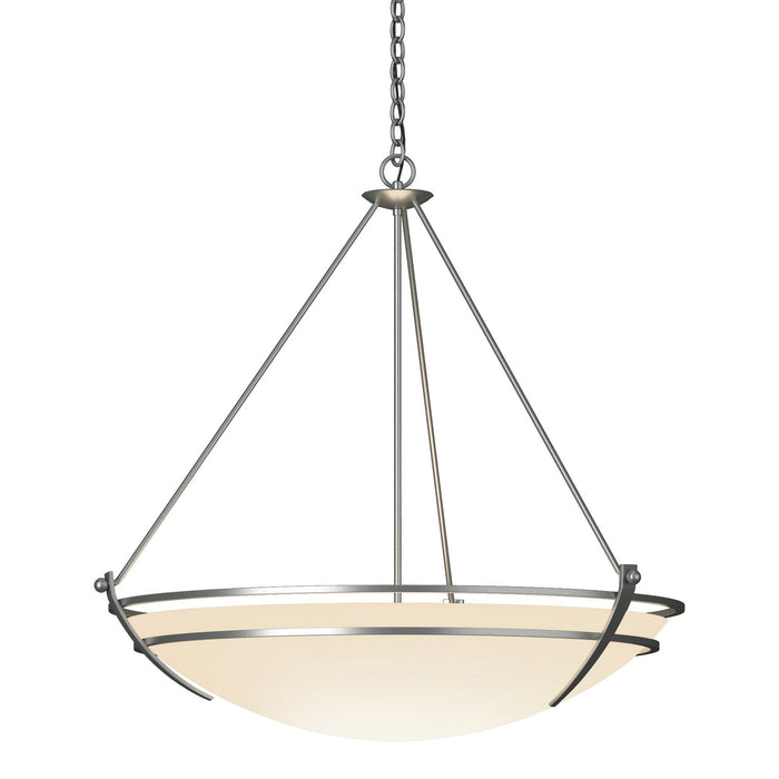 Hubbardton Forge - 194431-SKT-82-GG0170 - Three Light Chandelier - Tryne - Vintage Platinum