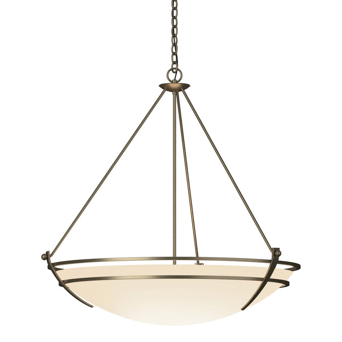 Hubbardton Forge - 194431-SKT-84-GG0170 - Three Light Chandelier - Tryne - Soft Gold