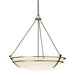 Hubbardton Forge - 194431-SKT-84-GG0170 - Three Light Chandelier - Tryne - Soft Gold