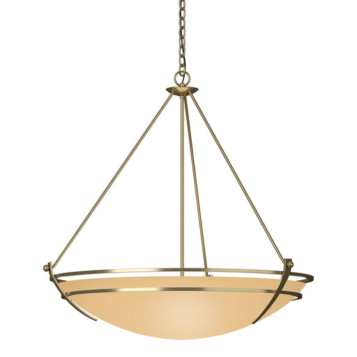 Hubbardton Forge - 194431-SKT-86-SS0170 - Three Light Pendant - Tryne - Modern Brass