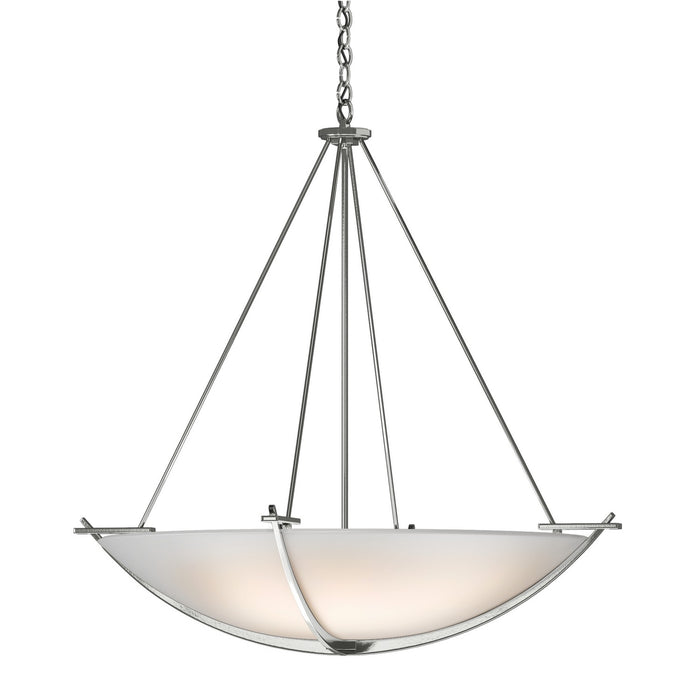 Hubbardton Forge - 194531-SKT-85-GG0170 - Three Light Chandelier - Compass - Sterling