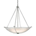 Hubbardton Forge - 194531-SKT-85-GG0170 - Three Light Chandelier - Compass - Sterling