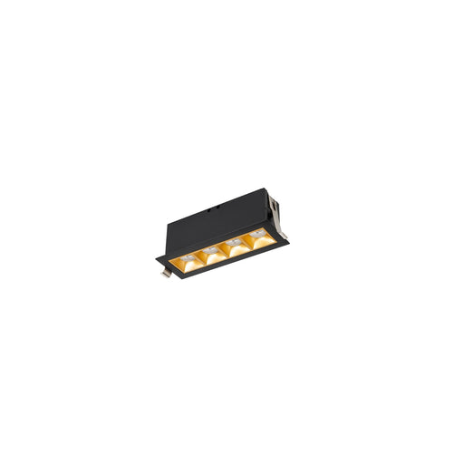 W.A.C. Lighting - R1GDT04-N927-GLBK - LED Downlight Trim - Multi Stealth - Gold/Black