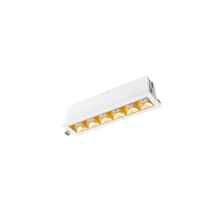 W.A.C. Lighting - R1GDT06-F927-GLWT - LED Downlight Trim - Multi Stealth - Gold/White