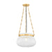 Hudson Valley - 1113-AGB - One Light Pendant - Granby - Aged Brass
