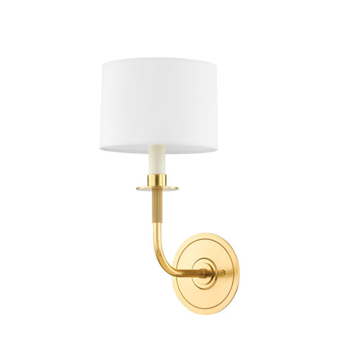 Hudson Valley - 9115-AGB - One Light Wall Sconce - Paramus - Aged Brass