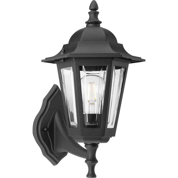 Progress Lighting - P5826-31 - One Light Wall Lantern - Cast Lantern - Black