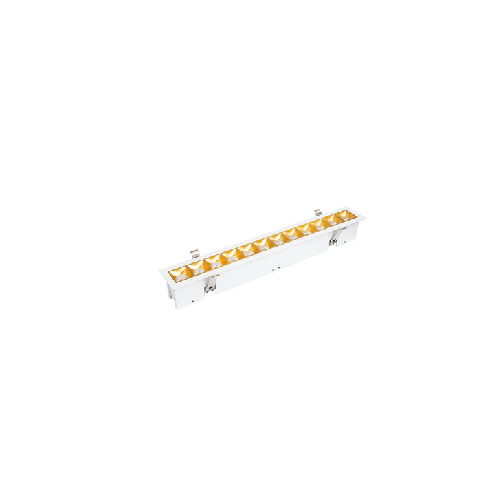 W.A.C. Lighting - R1GDT12-F927-GLWT - LED Downlight Trim - Multi Stealth - Gold/White