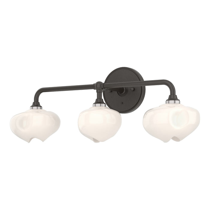 Hubbardton Forge - 201342-SKT-14-14-FD0710 - Three Light Bath Sconce - Ume - Oil Rubbed Bronze