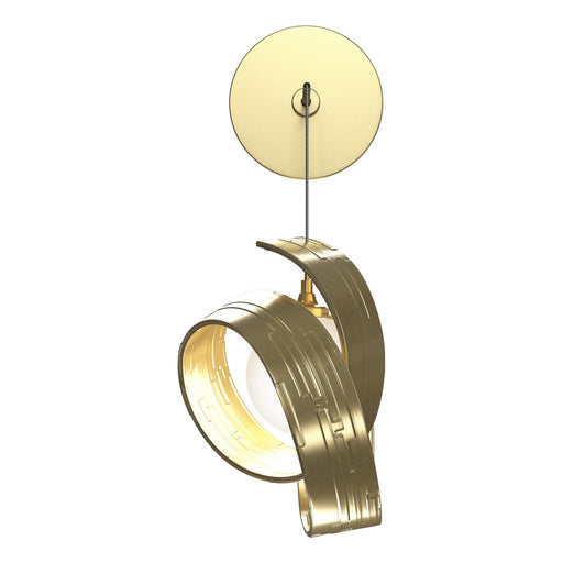 Hubbardton Forge - 201353-SKT-86-GG0711 - LED Wall Sconce - Riza - Modern Brass