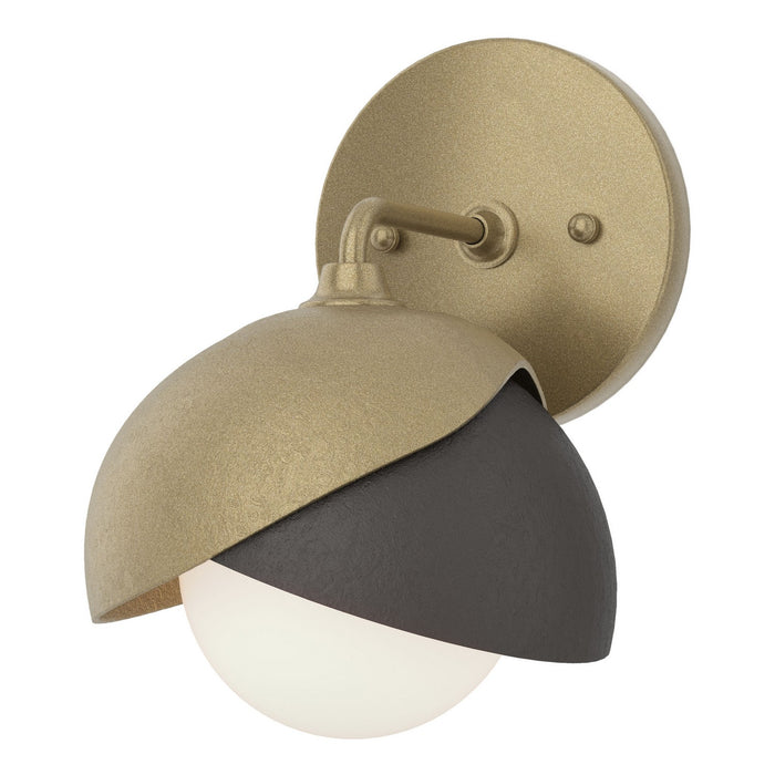 Hubbardton Forge - 201374-SKT-84-14-GG0711 - One Light Bath Sconce - Brooklyn - Soft Gold