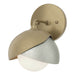 Hubbardton Forge - 201374-SKT-84-85-GG0711 - One Light Bath Sconce - Brooklyn - Soft Gold