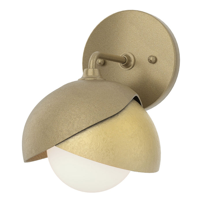 Hubbardton Forge - 201374-SKT-84-86-GG0711 - One Light Bath Sconce - Brooklyn - Soft Gold