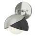 Hubbardton Forge - 201374-SKT-85-10-GG0711 - One Light Bath Sconce - Brooklyn - Sterling