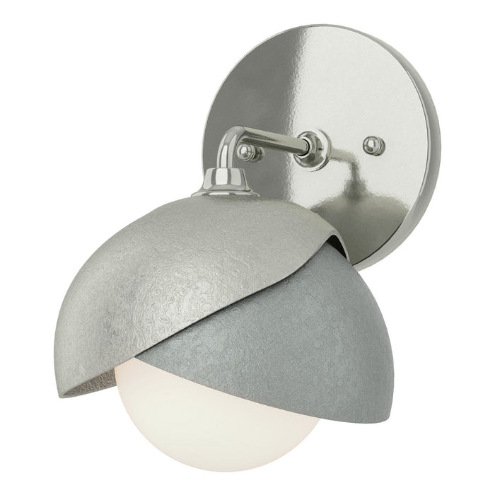 Hubbardton Forge - 201374-SKT-85-82-GG0711 - One Light Bath Sconce - Brooklyn - Sterling
