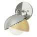 Hubbardton Forge - 201374-SKT-85-86-GG0711 - One Light Bath Sconce - Brooklyn - Sterling