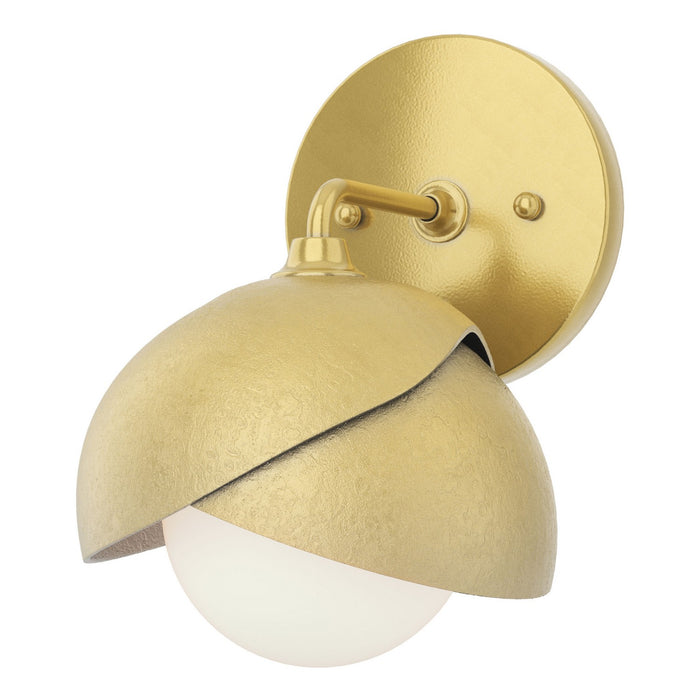 Hubbardton Forge - 201374-SKT-86-86-GG0711 - One Light Bath Sconce - Brooklyn - Modern Brass