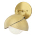 Hubbardton Forge - 201374-SKT-86-86-GG0711 - One Light Bath Sconce - Brooklyn - Modern Brass