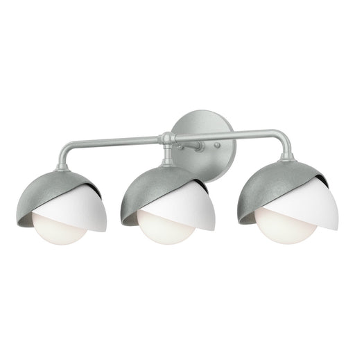 Brooklyn Three Light Wall Sconce Vintage Platinum