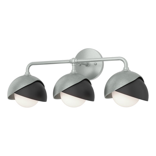 Brooklyn Three Light Bath Sconce Vintage Platinum
